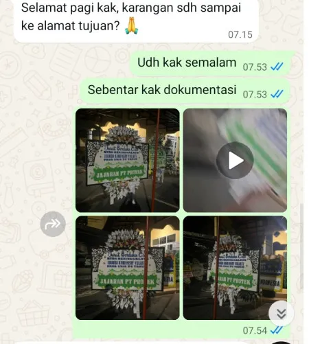 Pengiriman Papan Bunga Selamat Tangerang Selatan